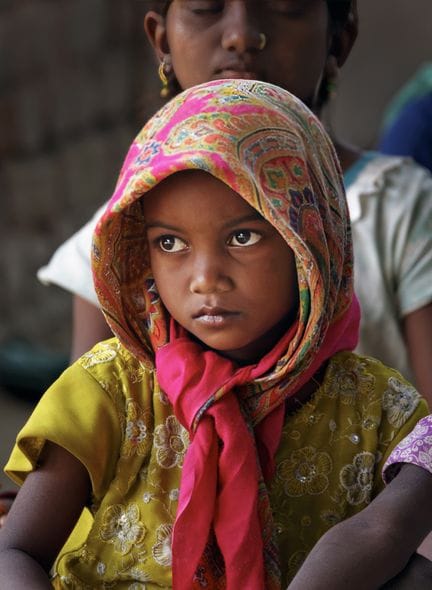 Matthieu RICARD (Born in 1946)
Young Indian Girl i