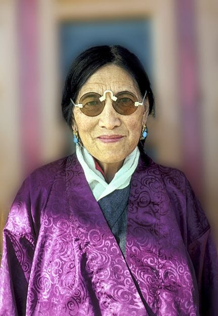 Matthieu RICARD (Born in 1946)
Khandro Lhamo, wife