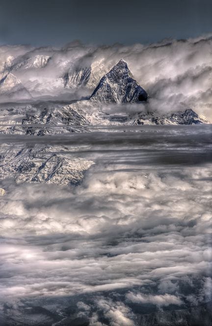Matthieu RICARD (Born in 1946)
Machapuchare, “Fish