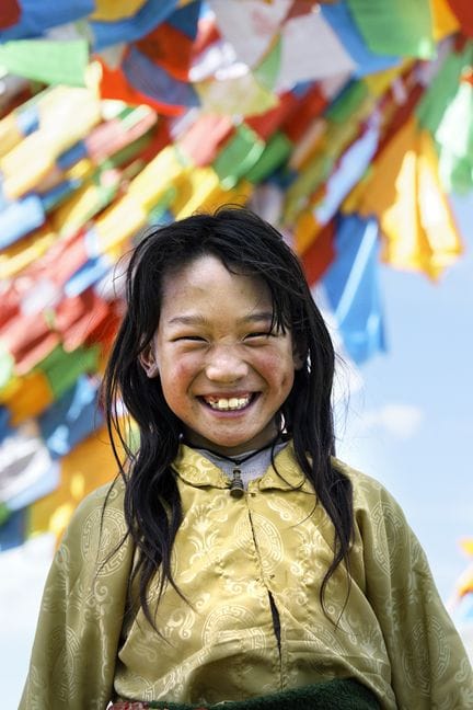 Matthieu RICARD (Born in 1946)
Young Tibetan Boy, 