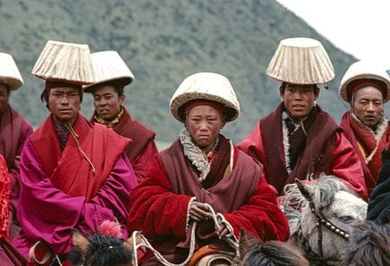 Matthieu RICARD (Born in 1946)
Monks at Shechen Mo