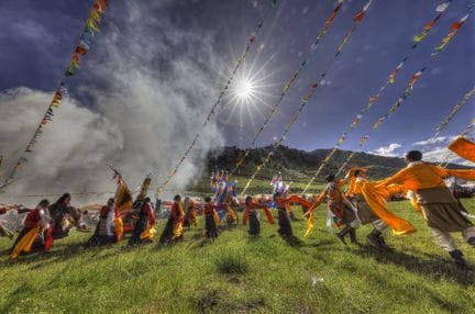 Matthieu RICARD (Born in 1946)
Dance Festival Cele