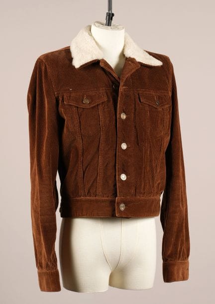 * SAINT LAURENT PARIS
GIACCA in velluto a righe so