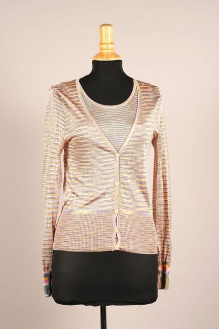 * SPORT MISSONI
TWIN-SET in maglia di viscosa a ri