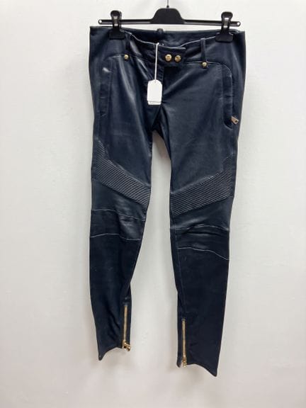 * BALMAIN PAR OLIVIER ROUSTEING
PANTALONen cuir bl