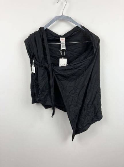 * ERES
PAREO en coton noir, anneau tressé (T U) (é