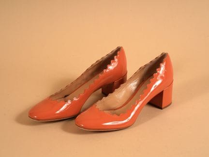 * CHLOE 
COPPIA DI SCARPETTE "LAUREN" con bordi sm
