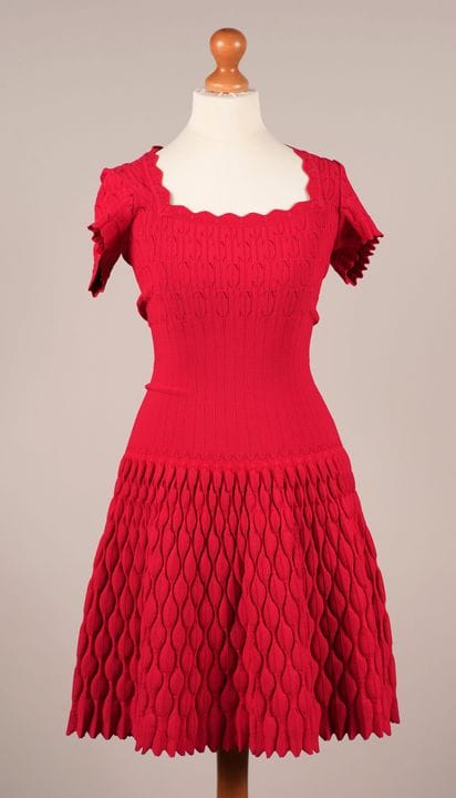 * ALAÏA CIRCA 2017
ABITO DA PATTINATRICE in jersey