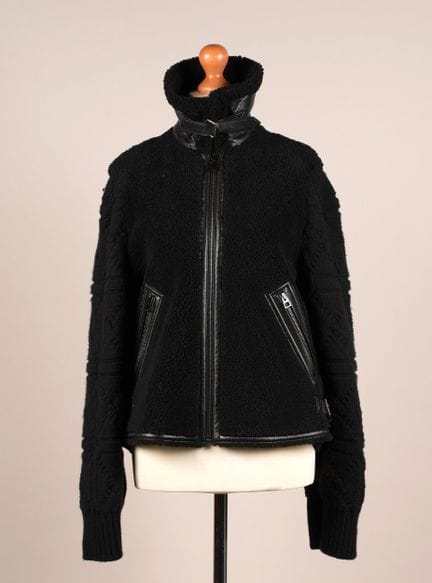 * CHRISTIAN DIOR
GIACCA in stile bomber in shearli