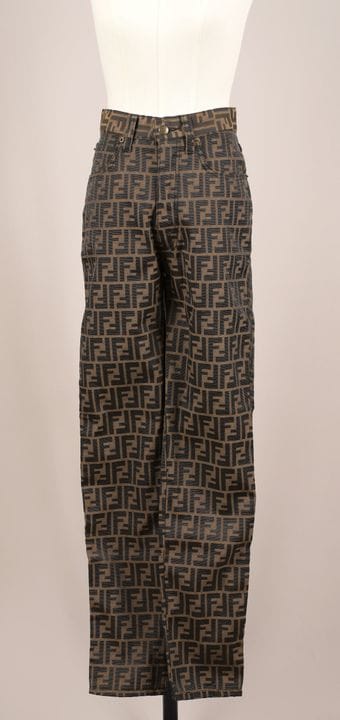 * FENDI JEANS VINTAGE
PANTALONI in poliestere e co