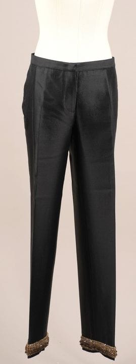 * PRADA
PANTALONI da sera in lana e seta antracite