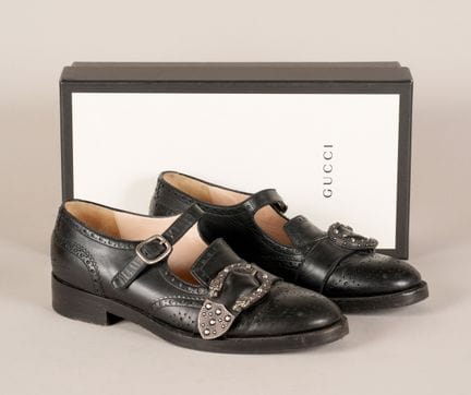 * GUCCI
PAIO DI BROGUES "QUEERCORE" con finiture f