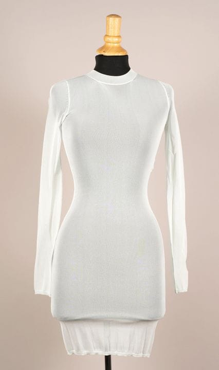 * ALAÏA
ABITO in maglia di viscosa effetto seconda