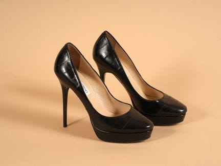 * JIMMY CHOO
 PAIO DI SCARPE CON TACCO A SPILLO in