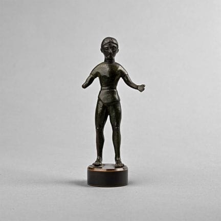Iberian Bronze Statuette of Youth. 6th-4th century