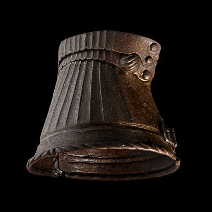 Guantelete de acero «Maximilian» con número de ref
