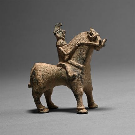 Statuetta in bronzo dell’Asia occidentale raffigur