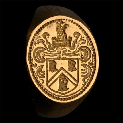 Solid 21 Carat Gold Replica of the Colman Family A