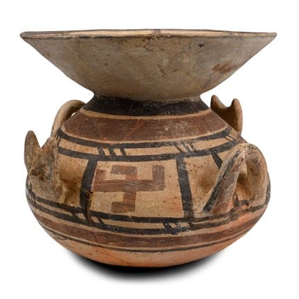 Large Daunian Olla with Flaring Mouth. 5th century