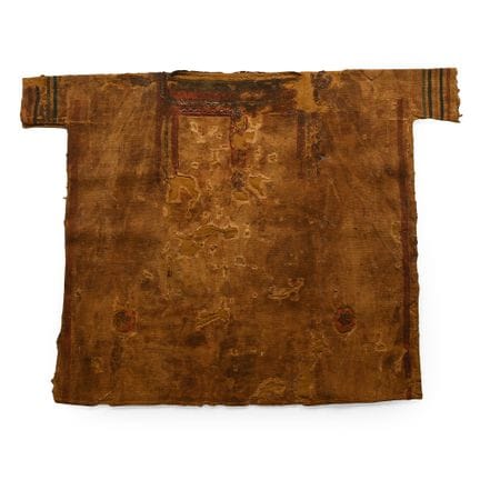 Large Egyptian Coptic Male Textile Tunic Embroided