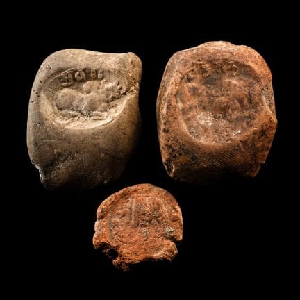 Eastern Roman Terracotta Tesserae and Bulla Group.