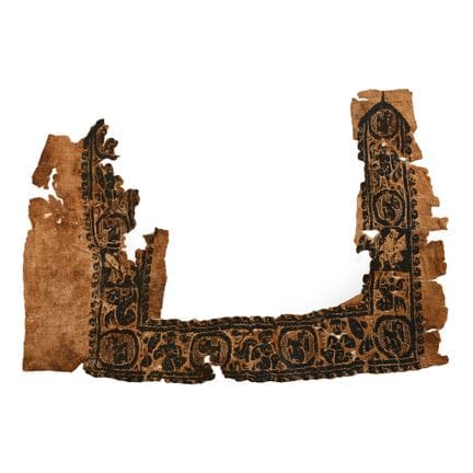 Large Egyptian Coptic Textile Fragment of a Tunic 
