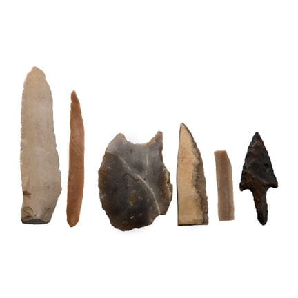 Egyptian Stone Age Knapped Tool and Arrowhead Coll