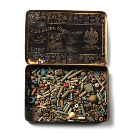 Egyptian Assorted Faience and Other Beads in Early