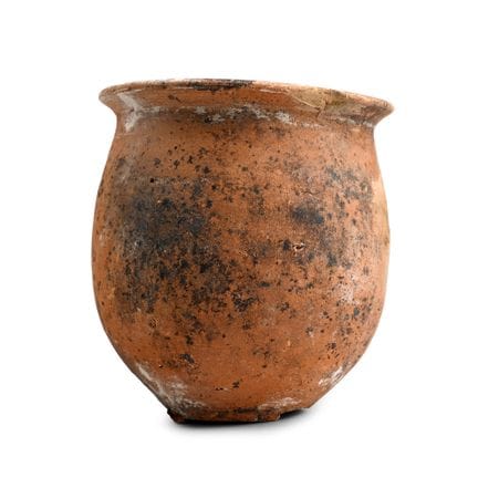 Egyptian Terracotta Jar. Roman Period, 30 B.C.-323