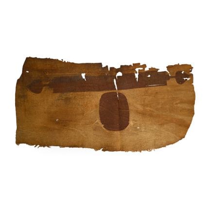 Grande frammento di spalla di un tessuto copto egi