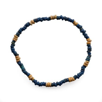 Egyptian Faience Mummy Bead Bracelet. Late Period,