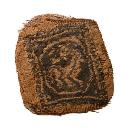 Egyptian Coptic Textile Fragments from a Tunic Tab