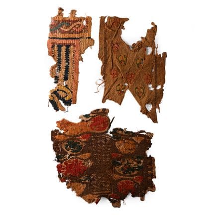 Egyptian Coptic Tunic and Tapestry Textile Fragmen