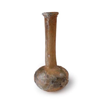 Roman Translucent Glass Vessel. Circa 3rd century 