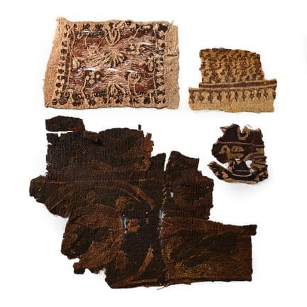 Egyptian Coptic Tunic Textile Fragments of Segment