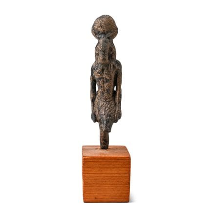 Egyptian Bronze Figure of the God Thoth. The Peter