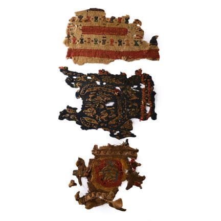 Egyptian Coptic Tunic and Tapestry Textile Fragmen