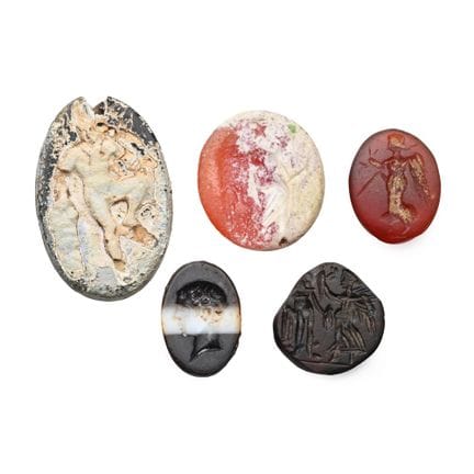 Collezione di gemme intagliate romane. I-III secol
