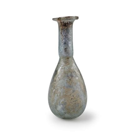Roman Iridescent Glass Perfume Bottle. Circa 1st-3
