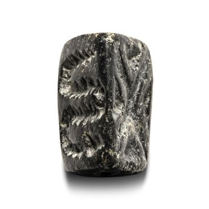 Bactrian Triangular-Shaped Steatite Seal with Thre