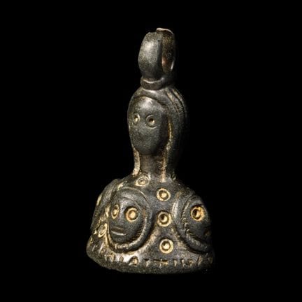 Byzantine Bronze Seal Matrix with Inscription. The