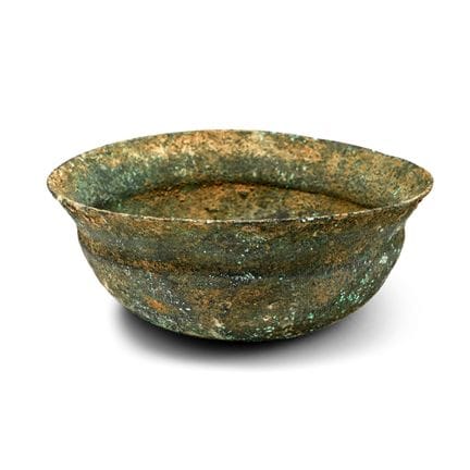 Achaemenid Bronze Flared Phiale Mesomphalos. Circa