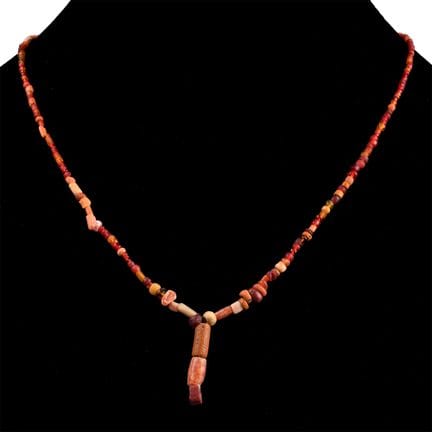 Roman and Other Glass Bead Necklace String. 1st-4t