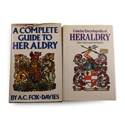 Books on Heraldry - 2 Titles. 1978-1985 A.D. Guy C