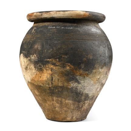 Large Gaulish Roman Terracotta Vase. Calais, 2nd-3
