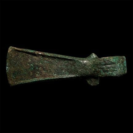 Luristan Bronze Socketted Axehead. Bronze Age, 2nd