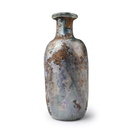 Roman Iridescent Glass Vessel. Circa 1st-2nd centu