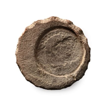 Roman Terracotta Coin Forger's Mould. Circa 3rd-4t
