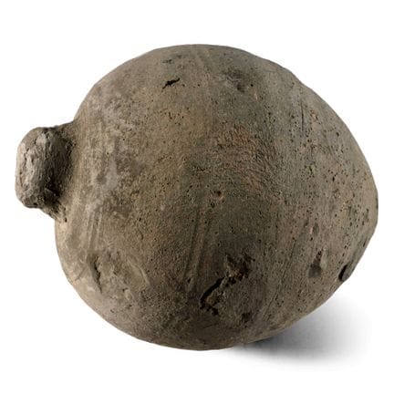 Byzantinische Keramik-Brandbombe oder Handgranate 