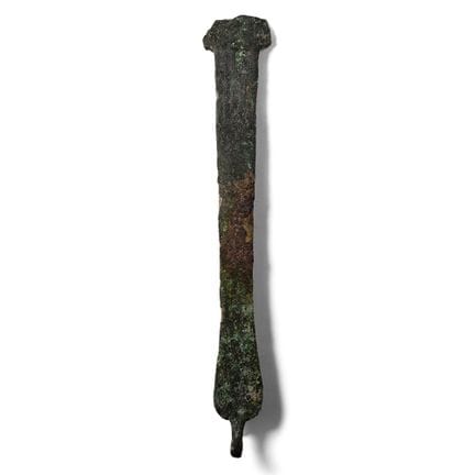 Western Asiatic Bronze Skillet Handle. Bronze Age,